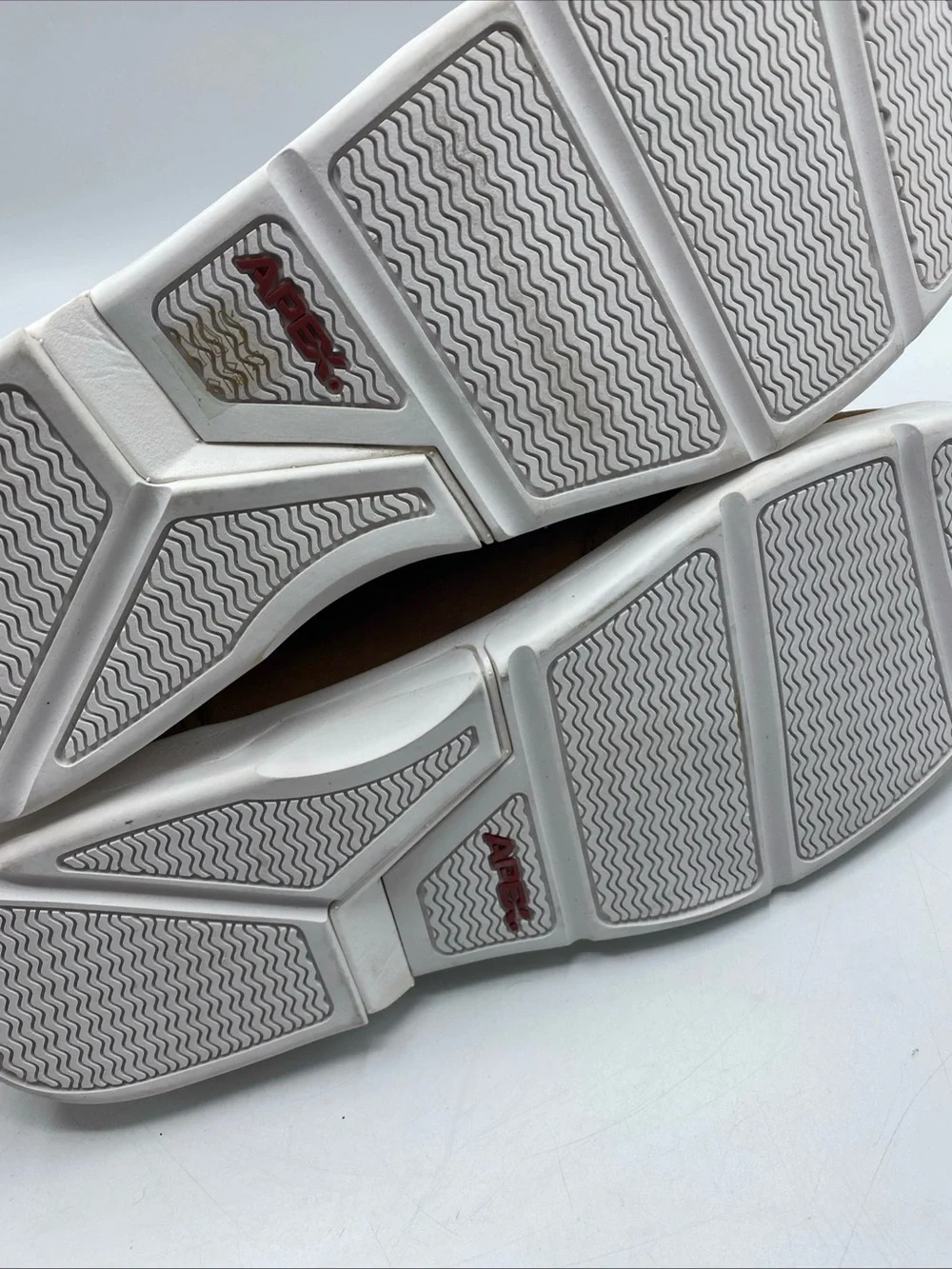 Apex LT820M Boat Shoe orthopedic 11.5 Wide Casual Smart Grip Loafer Preppy brown